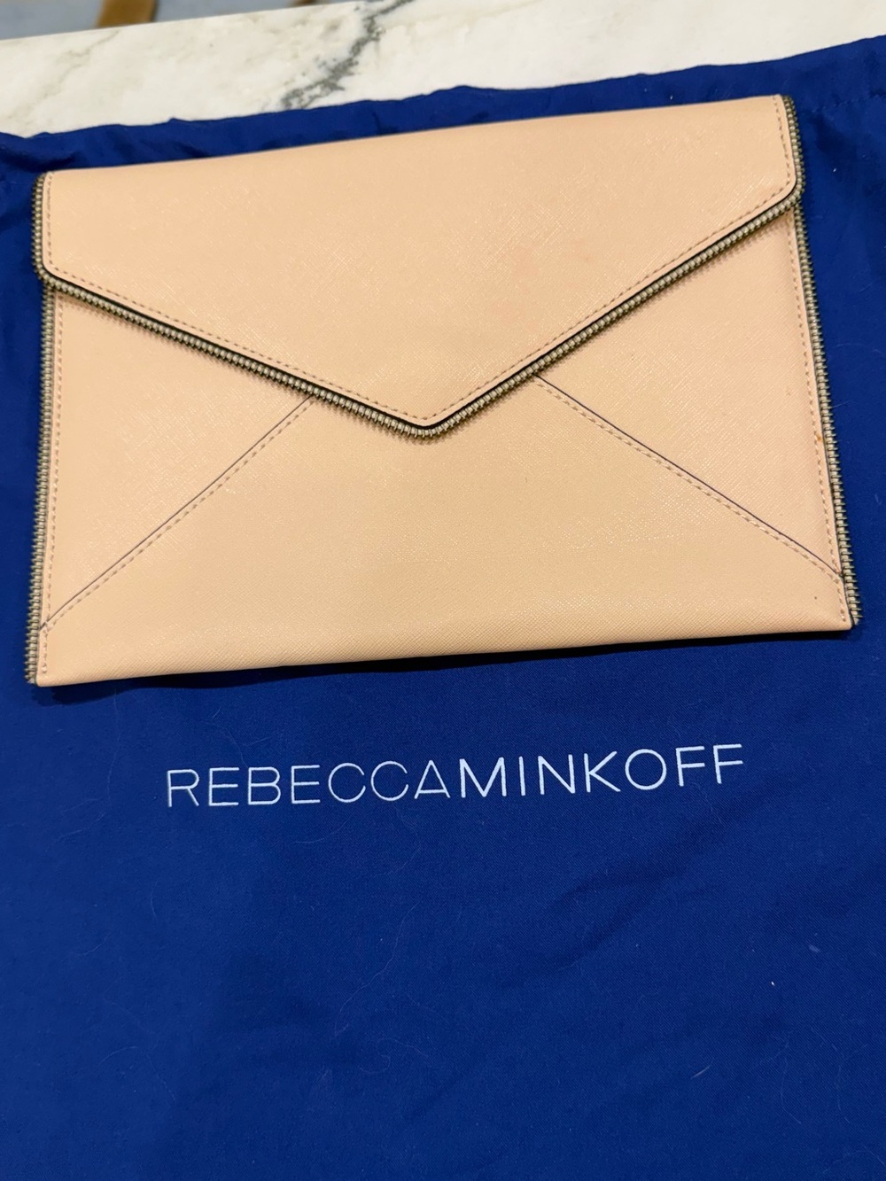 Rebecca Minkoff Blush Envelope Clutch